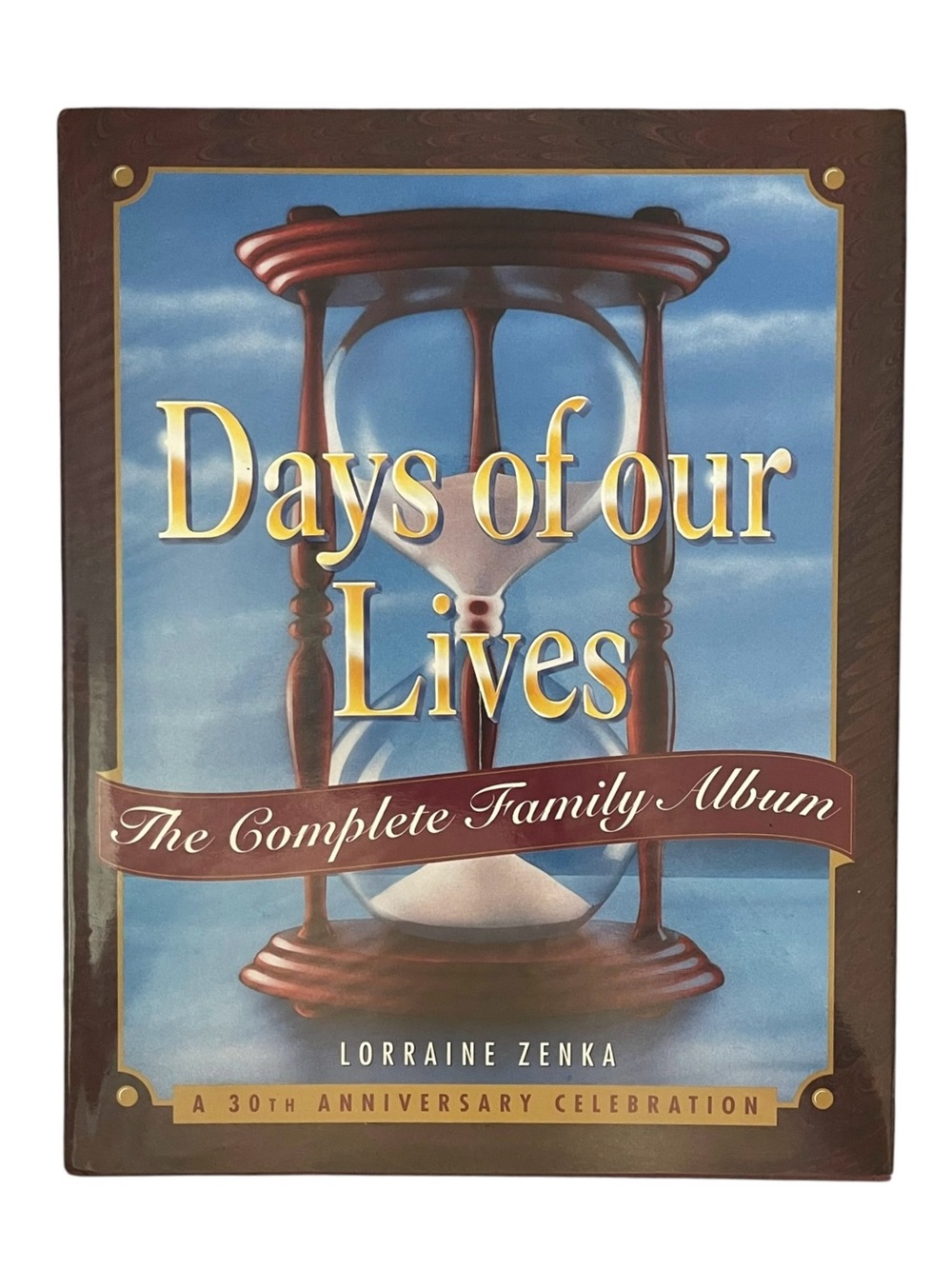 Days of Our Lives Coffee Table Book Hardcover Complete Family Album Soap Opera
